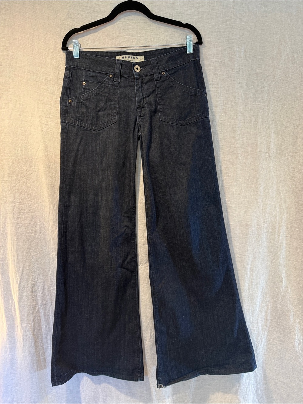 Hudson Fine Tailored Jeans Colinda in Dark Blue Indigo size 27